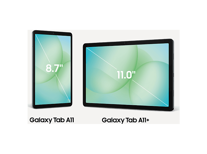 SAMSUNG Galaxy Tab A11 | 8.7 inch - 128 GB - Grijs - Wifi + 4G