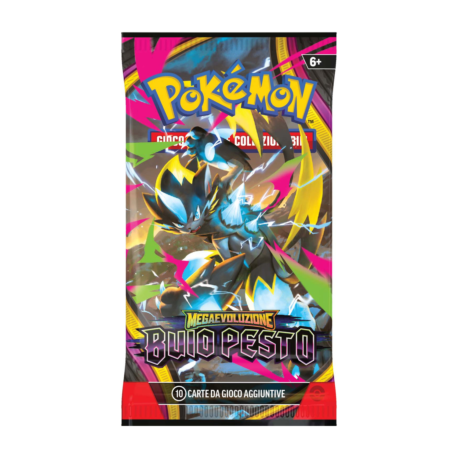 Confezione Pokémon TCG con Mega Zeraora, età 6+