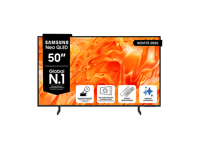 Samsung QE50QN70HAUXZT Mini LED 50″ — per chi vuole il salotto senza fare debiti