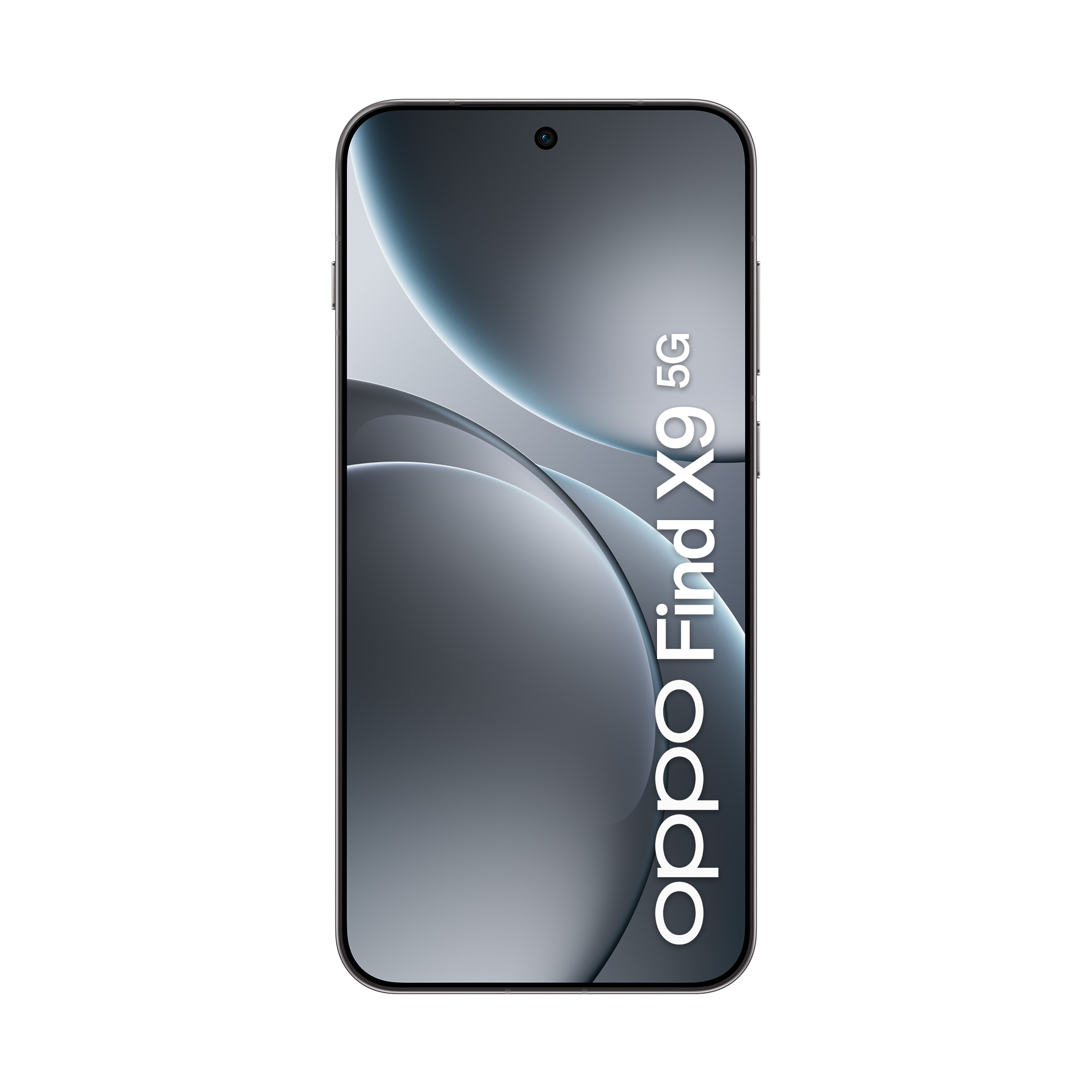 Smartfon Oppo Find X9 5G z eleganckim, abstrakcyjnym tłem.