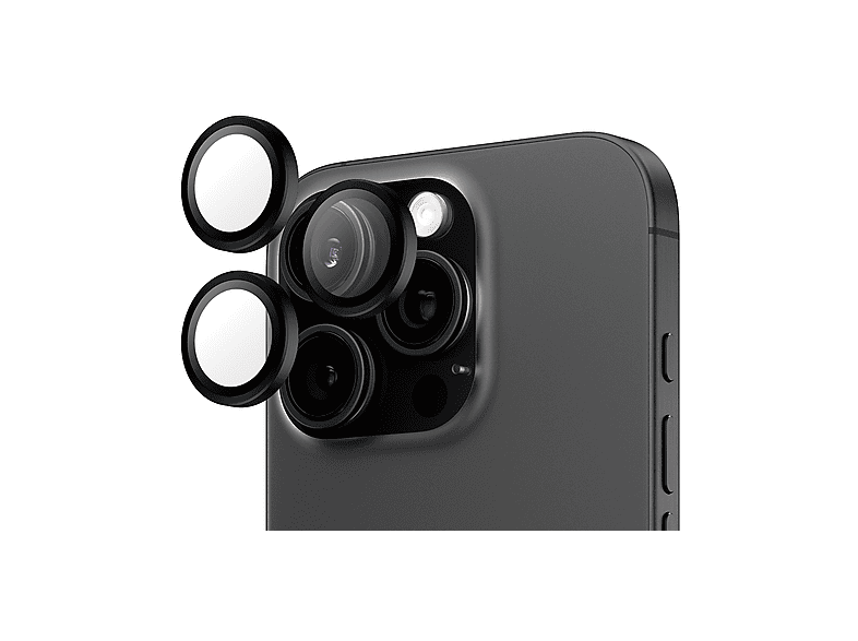 PanzerGlass Hoops Camera Lens Protector, Kamera-Schutzglas, für Apple iPhone 16 Pro/16 Pro Max