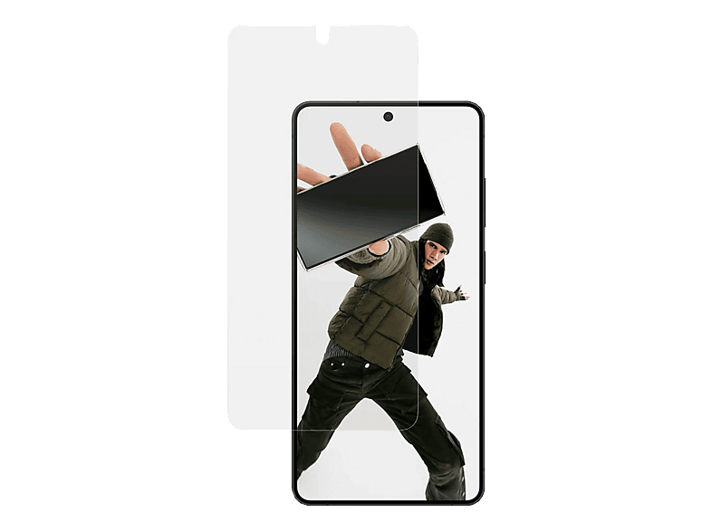 PANZERGLASS Screen Protector Ultra-Wide Fit mit EasyAligner Displayschutzglas (für Samsung Galaxy S26 Ultra)