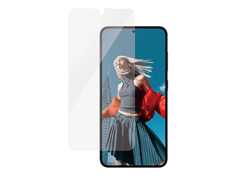PANZERGLASS Screen Protector Ultra-Wide Fit Displayschutzglas (für Samsung Galaxy S25, S24 5G)