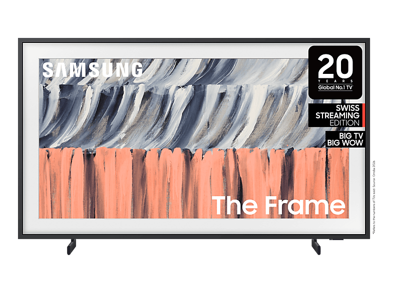 SAMSUNG 43 The Frame LS03HE 4K Edge LED, NQ4 AI Gen2 Prozessor, Vision Smart TV (2026)