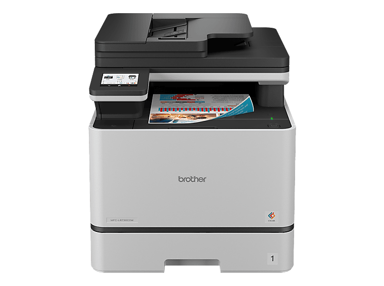 BROTHER MFC-L8730CDW Laser Multifunktionsdrucker, Grau