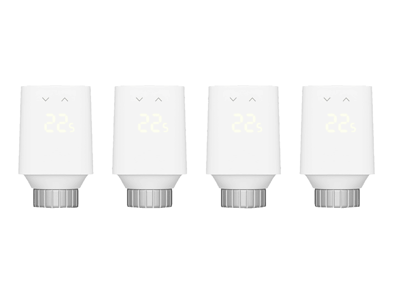 EVE Thermo 4PCS Smartes Heizkörperthermostat, Weiss