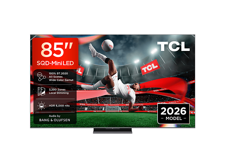 C8L (2026) 85 inch Zwart