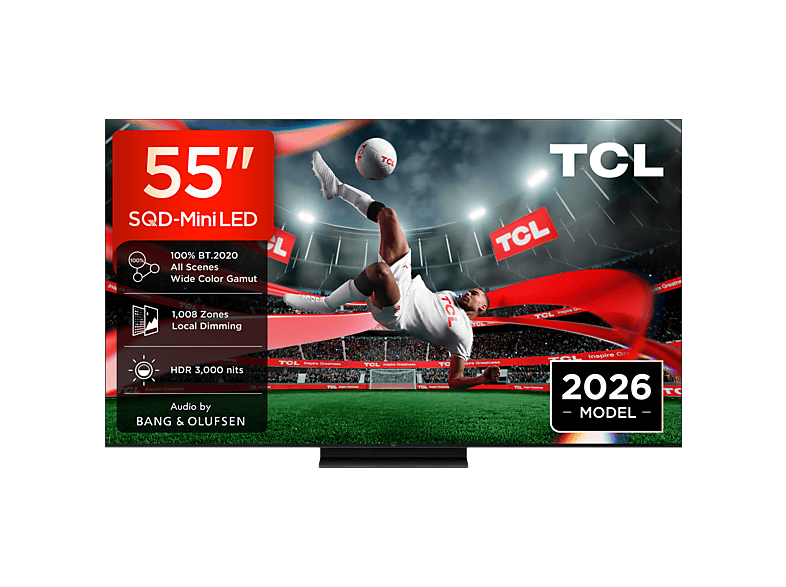 C8L (2026) 55 inch Zwart