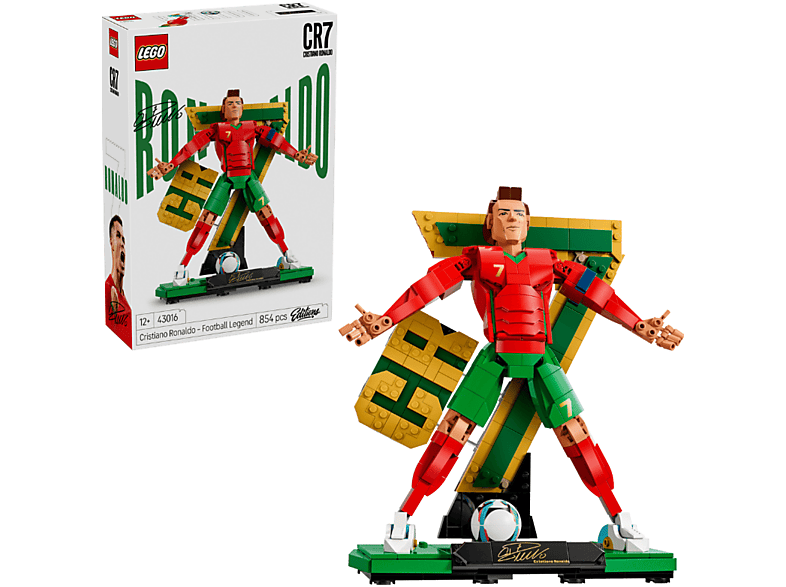 Lego Editions: 43016 Cristiano Ronaldo – Fußballlegende Bausatz