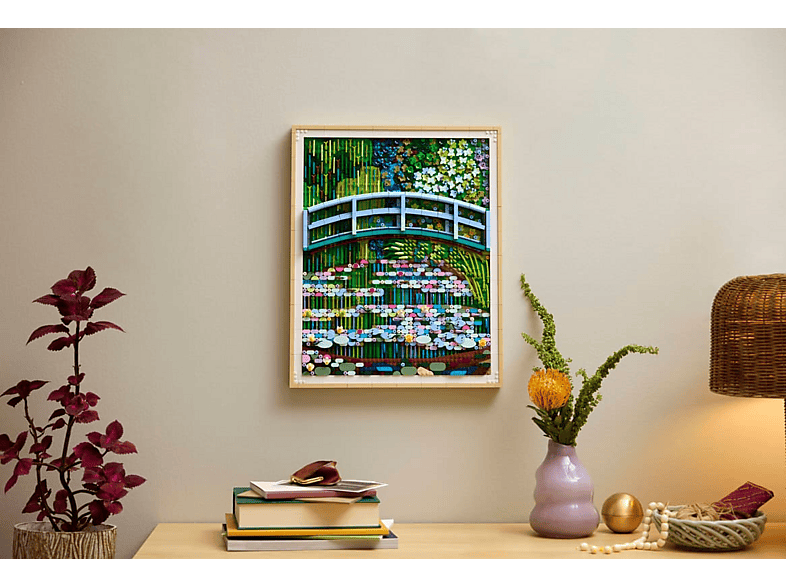 Lego Art: 31220 Claude Monet – Brücke über einen Seerosenteich Bausatz — Foto 2 von 5