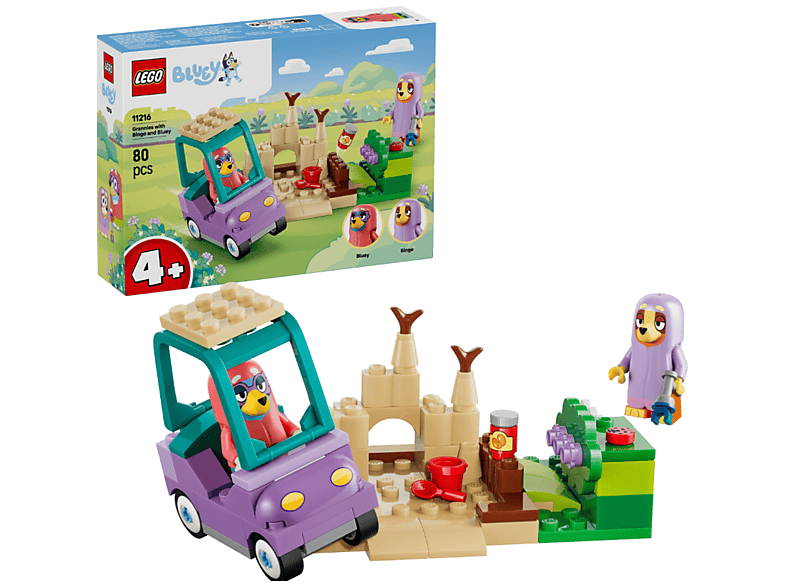 Lego Bluey: 11216 Omas mit Bingo und Blue Bausatz
