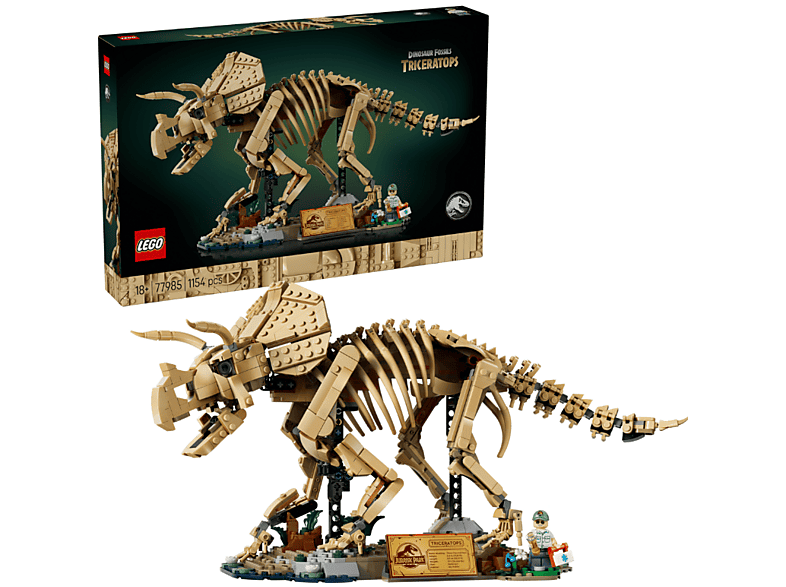 Lego Jurassic World: 77985 Dinosaurier-Fossilien: Triceratops Bausatz