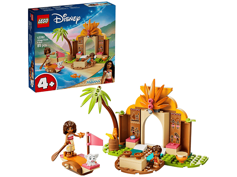 Lego Disney Moana: 43282 Vaianas Hütte und Boot Bausatz