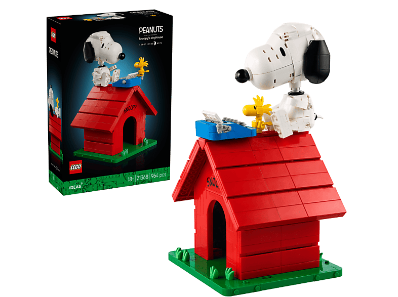 Lego Ideas: 21368 Peanuts: Snoopys Hundehütte Bausatz