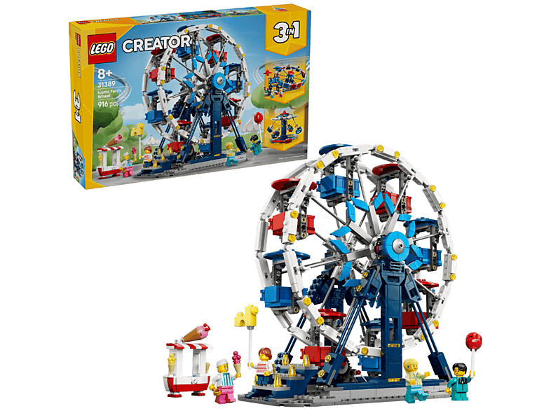 Lego Creator 3-in-1-Sets: 31389 Legendäres Riesenrad Bausatz