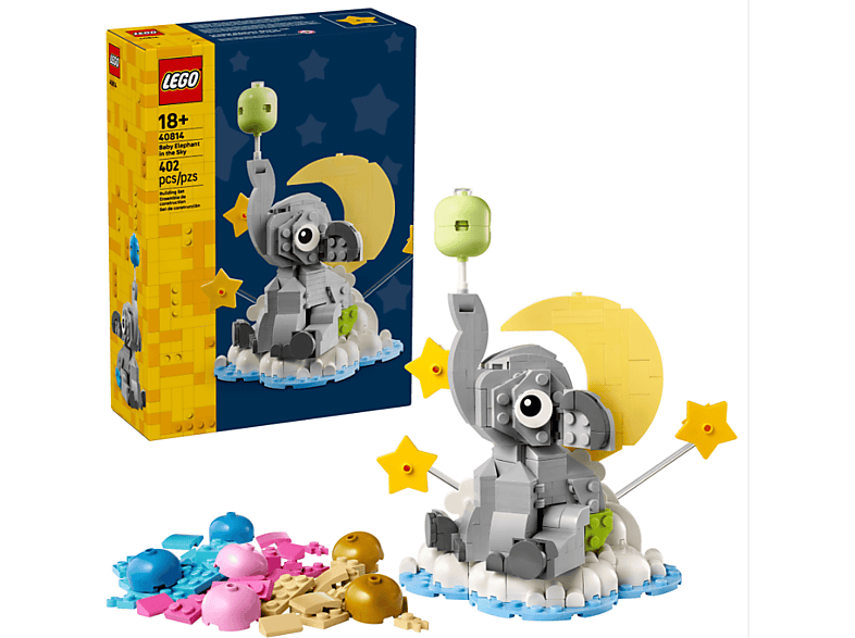 Lego 40814 Schwebender Baby-Elefant Bausatz