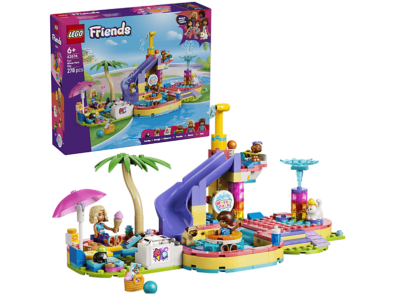 Lego Friends: 42676 Lustiger Tag im Wasserpark Bausatz
