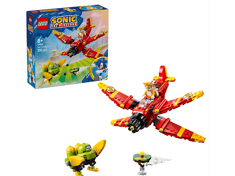 Lego Sonic the Hedgehog: 77119 Tails' Tornado-1 Bausatz