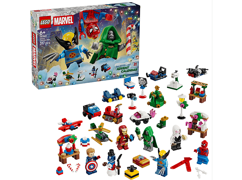 Lego Marvel 76340 Adventskalender 2026 Bausatz