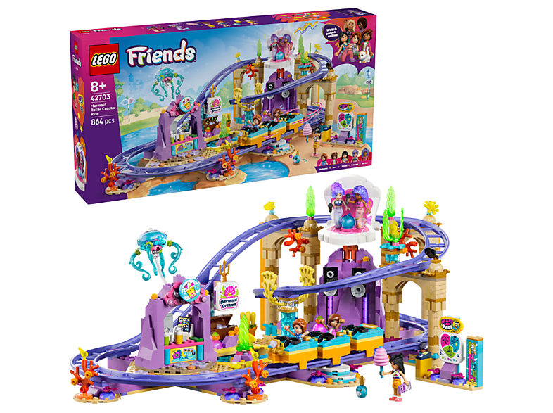 Lego Friends: 42703 Meerjungfrauen-Achterbahn Bausatz
