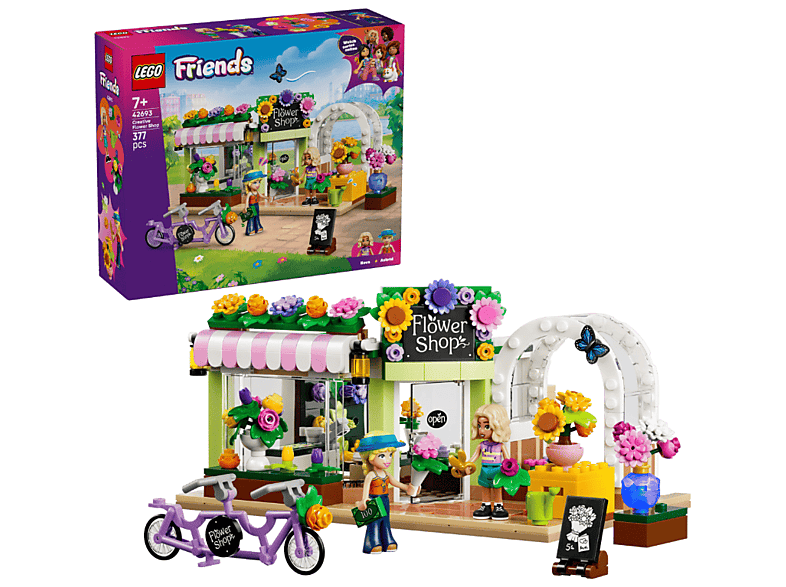 Lego Friends: 42693 Kreativer Blumenladen Bausatz