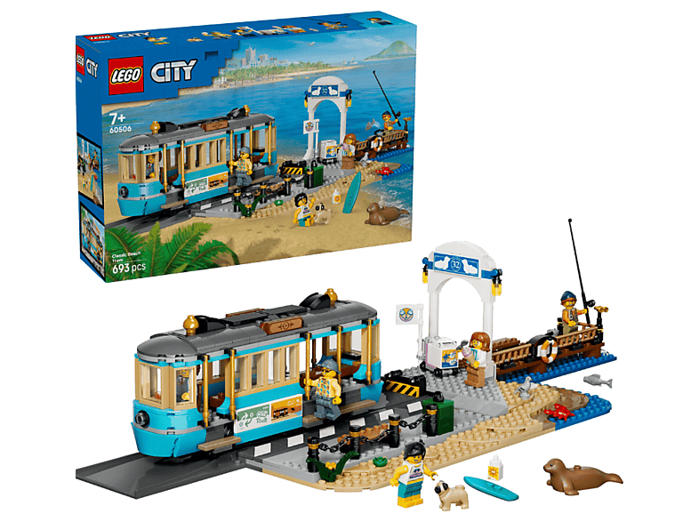 Lego City: 60506 Klassische Strandstraßenbahn Bausatz