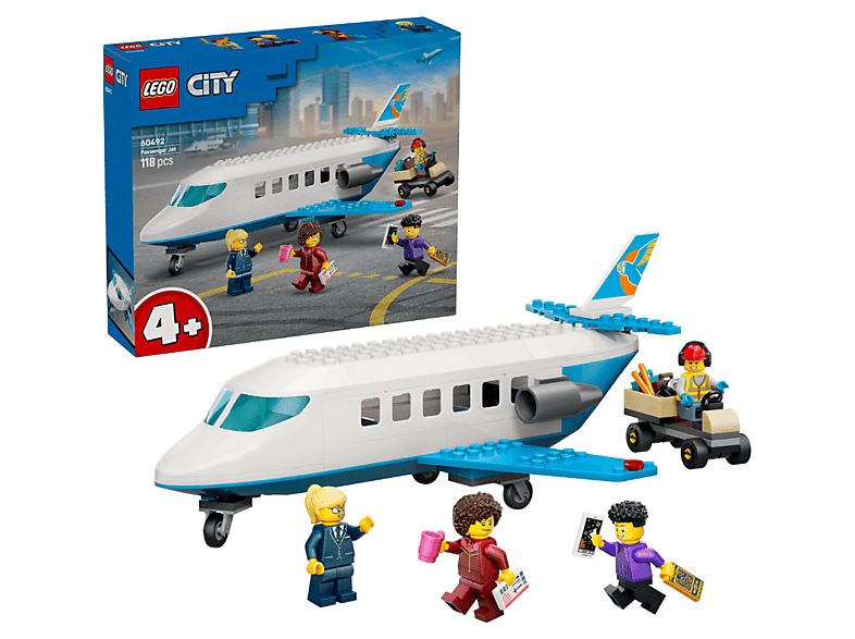 Lego City: 60492 Passagierjet Bausatz