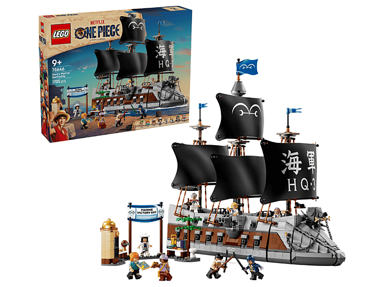 Lego One Piece: 75646 Garps Marineschlachtschiff Bausatz