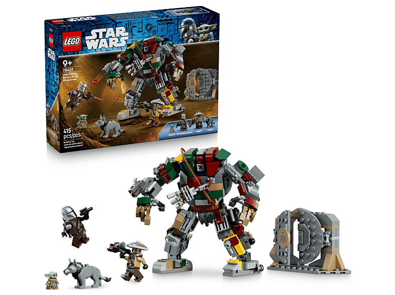 Lego Star Wars™ 75451: Showdown mit dem Wächterdroiden am Huttenpalast Bausatz