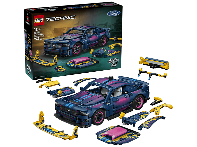 Lego Technic 42236: Ford Mustang GT Auto aus der Tuning-Werkstatt Bausatz