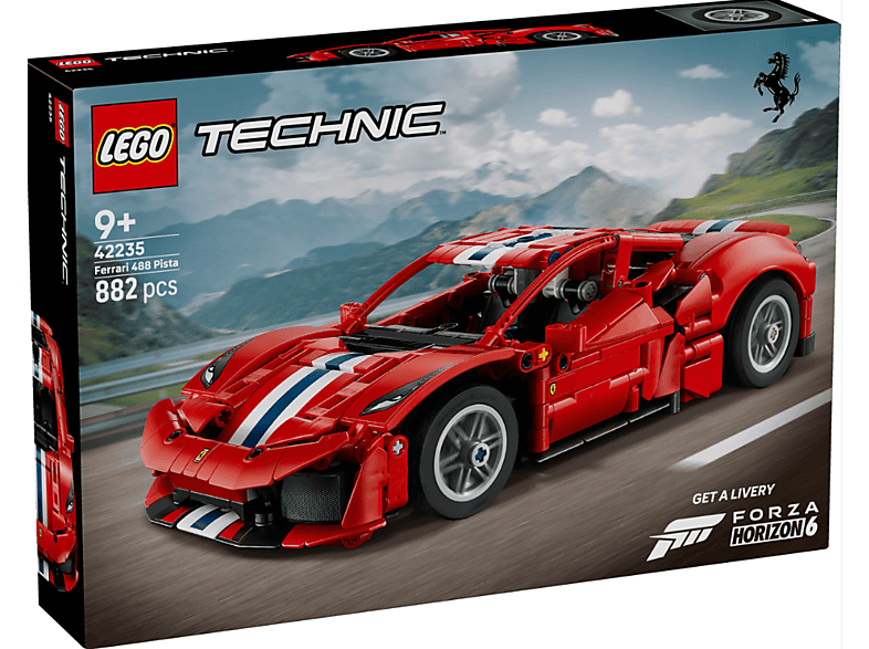 Lego Technic 42235: Ferrari 488 PISTA Auto Bausatz