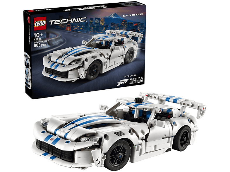 Lego Technic 42234: Dodge Viper GTS-R Sportwagen Bausatz