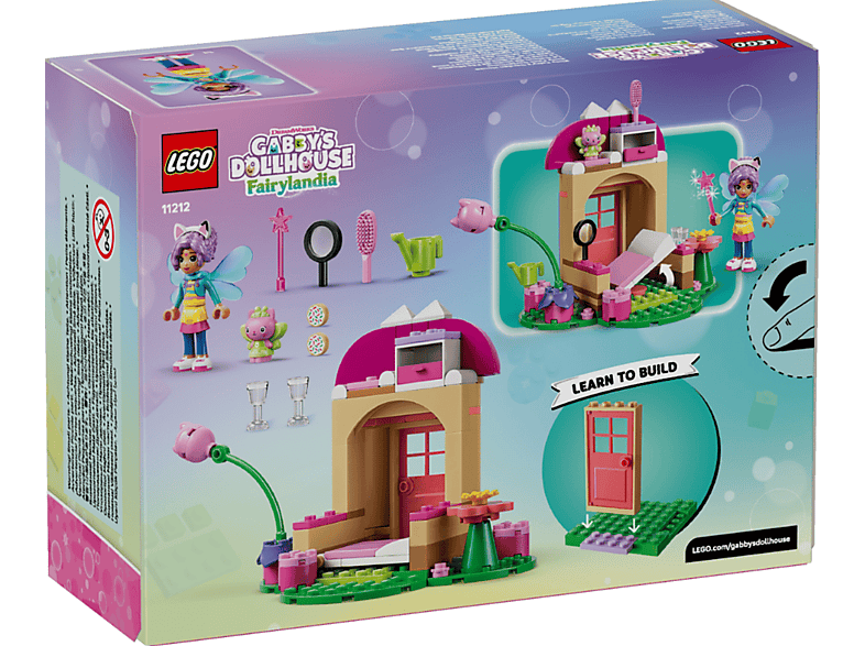 Lego Gabbys Puppenhaus: 11212 Kitty Fees Gartenhaus Bausatz — Foto 2 von 2