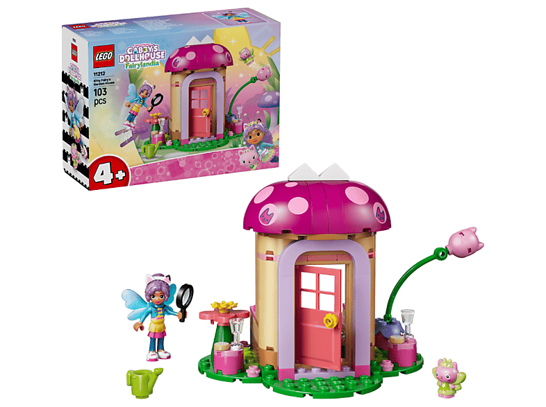 Lego Gabbys Puppenhaus: 11212 Kitty Fees Gartenhaus Bausatz