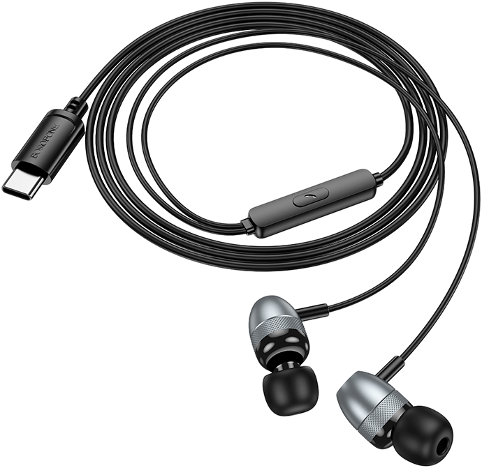 BOROFONE BM95 vezetékes fülhallgató, USB-C
