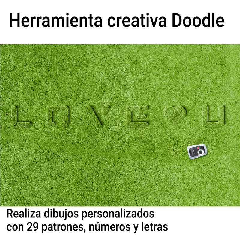 Herramienta creativa Doodle. Realiza dibujos personalizados con 29 patrones, números y letras