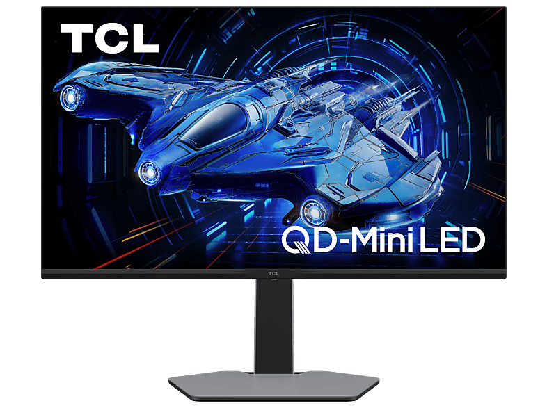TCL 32G64 32 Zoll Monitor, QHD, 1 ms Reaktionszeit, 600 cd/m², 180 Hz, Grau — Foto 2 von 5