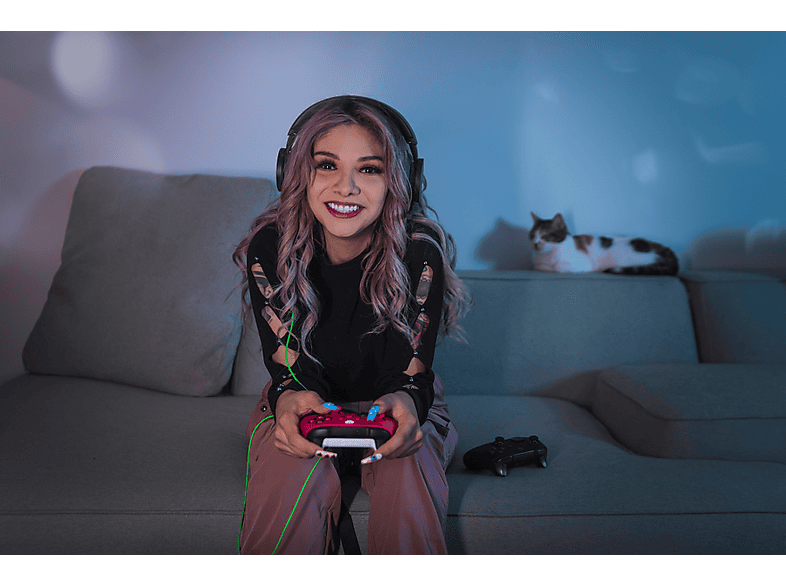 Microsoft EP2-29912 mando y volante Rosa, Blanco Bluetooth Gamepad Analógico/Digital Android, PC, Xbox One, Xbox Series S, Xbox Series X, iOS – imagen 2