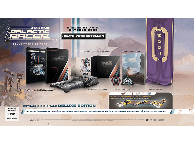 Star Wars: Galactic Racer - Collectors Edition - PlayStation 5 [Blu-ray]