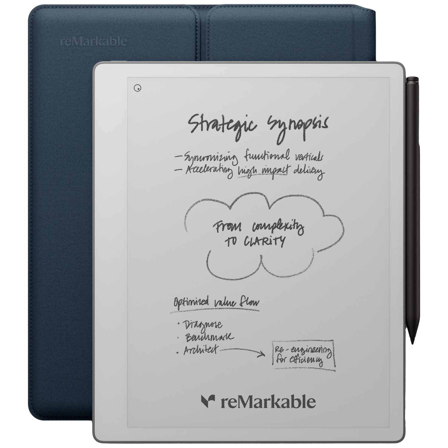 REMARKABLE Paper Pure | Paper tablet met Marker Plus en Sleeve