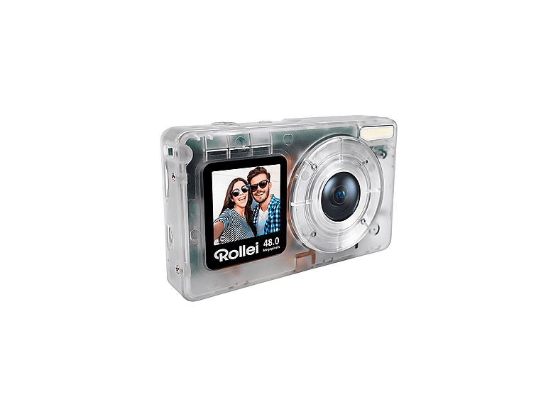 Rollei Compactline Pocket Kompaktkamera, Transparent; Kompakte Digitalkamera — Foto 3 von 3