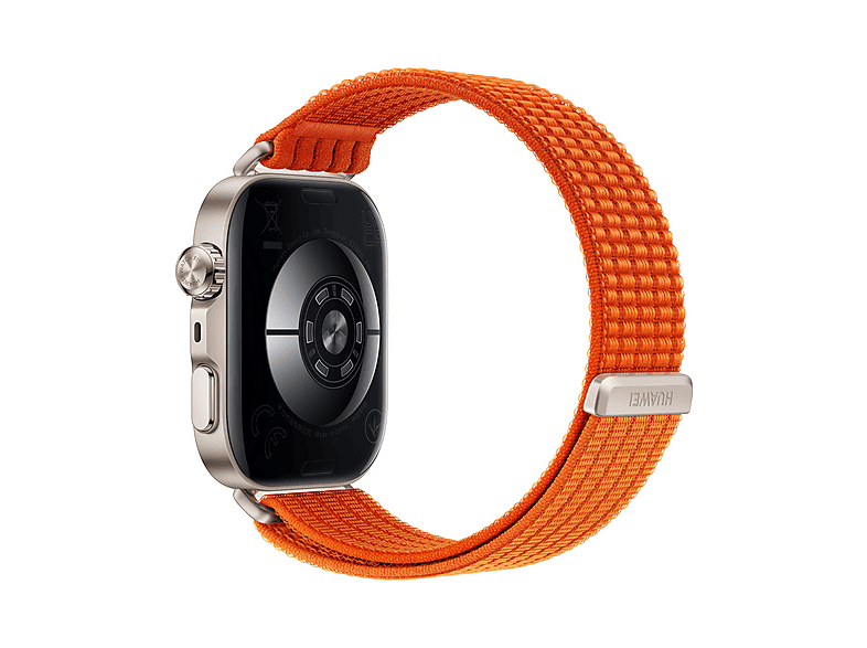 Smartwatch - Huawei Watch Fit 5 Pro, 48.77 mm, Correa 20 7 días Autonomía en Uso Típico, Pantalla AMOLED 1.92", Naranja