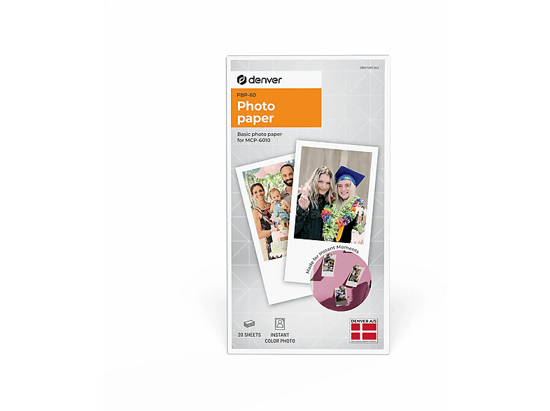 Denver PBP-60 PBP-60 Fotopapier 20 Blatt