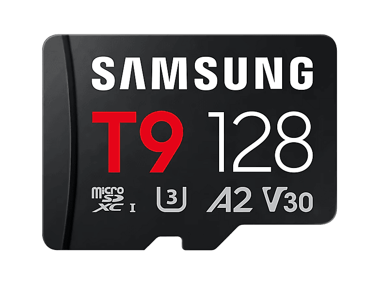 SAMSUNG 128 GB T9 MicroSDXC UHS-I U3 V30 A2 200MB/S Hafıza Kartı MB-MH128T/WW