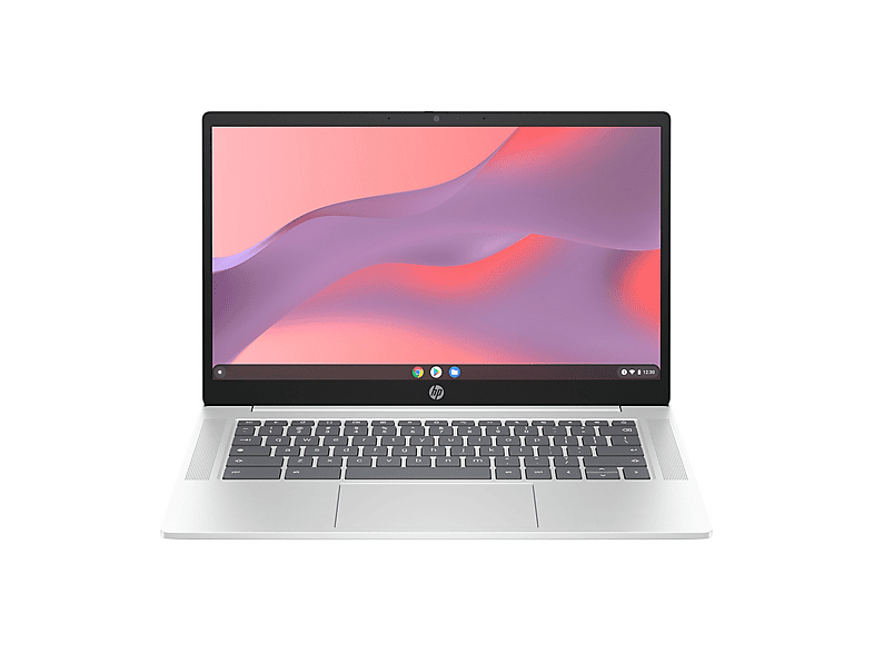 HP CHROMEBOOK 14A-NF0004NLX NOTEBOOK, 14 ", processore Intel® N100 N100, UHD Graphics, RAM 4 GB, 128 GB Flash, Argento, Google Chrome OS