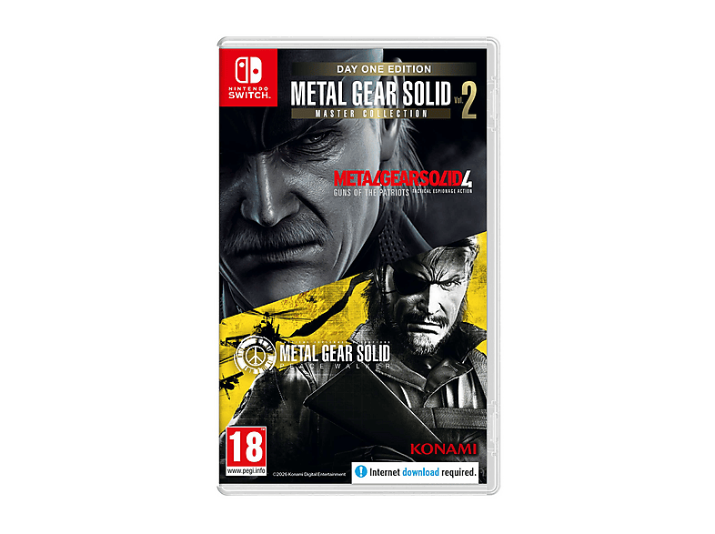 Metal Gear Solid: Master Collection Volume 2 – Day One Edition -  GIOCO Nintendo Switch