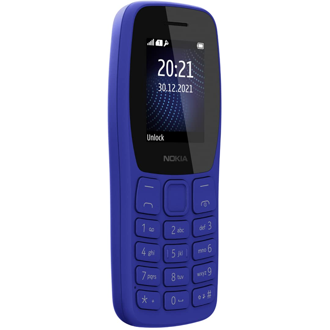 Mavi Nokia telefon ekranında 20:21 ve 30.12.2021 gösteriyor.