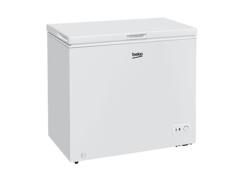 BEKO CF200EWN Congelatore pozzo, Capacità netta 198 l, dimensioni: L 90,5 cm, A 84,5 P 54,5 Rumorosità 40 dB(A), Bianco, Classe E