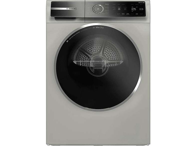 Suszarka kondensacyjna z pompą ciepła BOSCH WRB247CXPL Serie 8 Srebrny inox