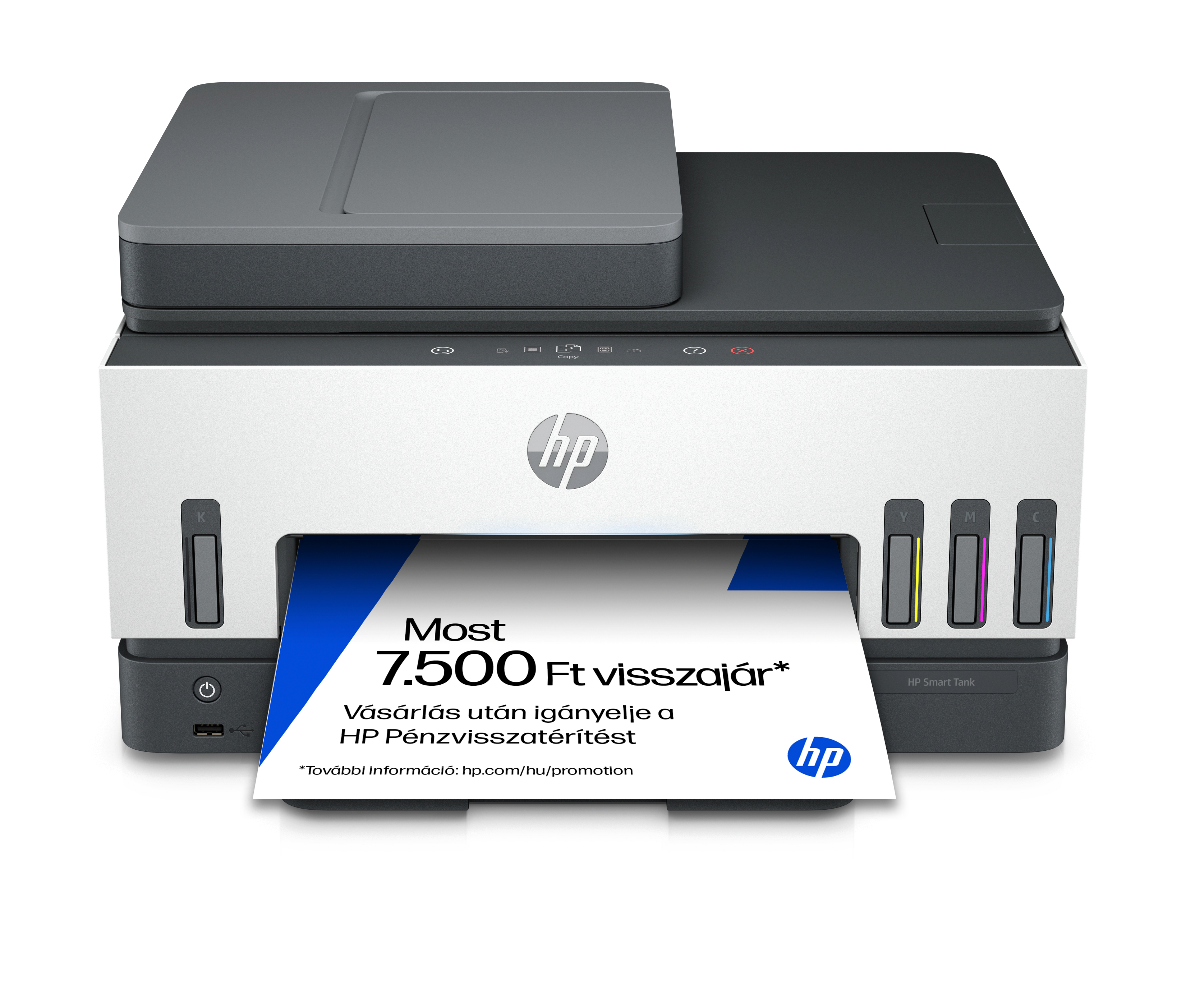HP SmartTank 790 multifunkciós színes DUPLEX WiFi/LAN külső tintatartályos tintasugaras nyomtató (4WF66A)